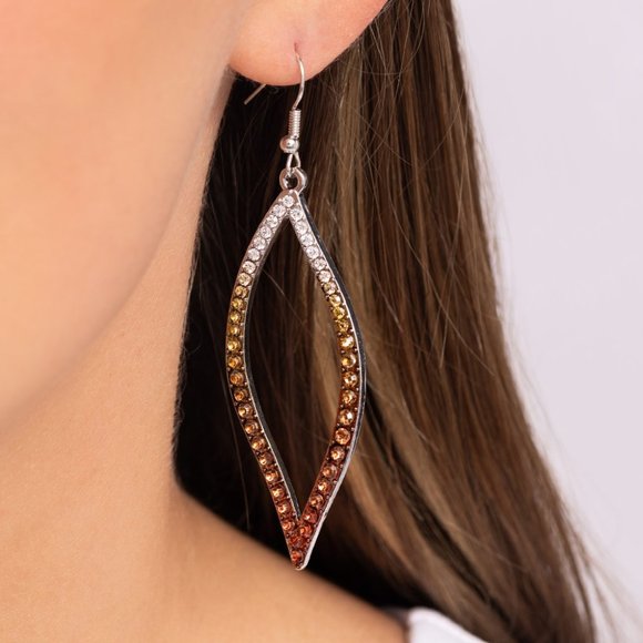 paparazzi Jewelry - Admirable Asymmetry - Multi Earrings